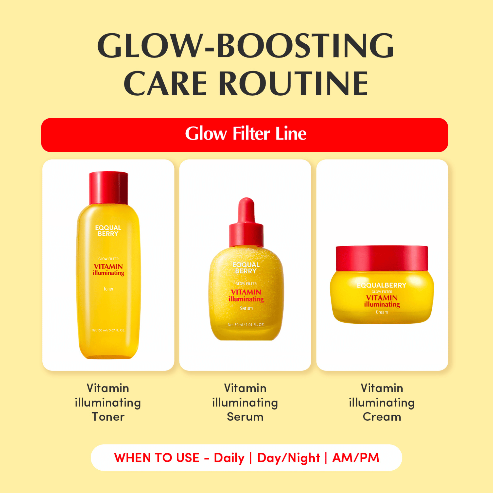 EQQUALBERRY EQQUALBERRY Vitamin Illuminating Cream 50ml - cosmadic