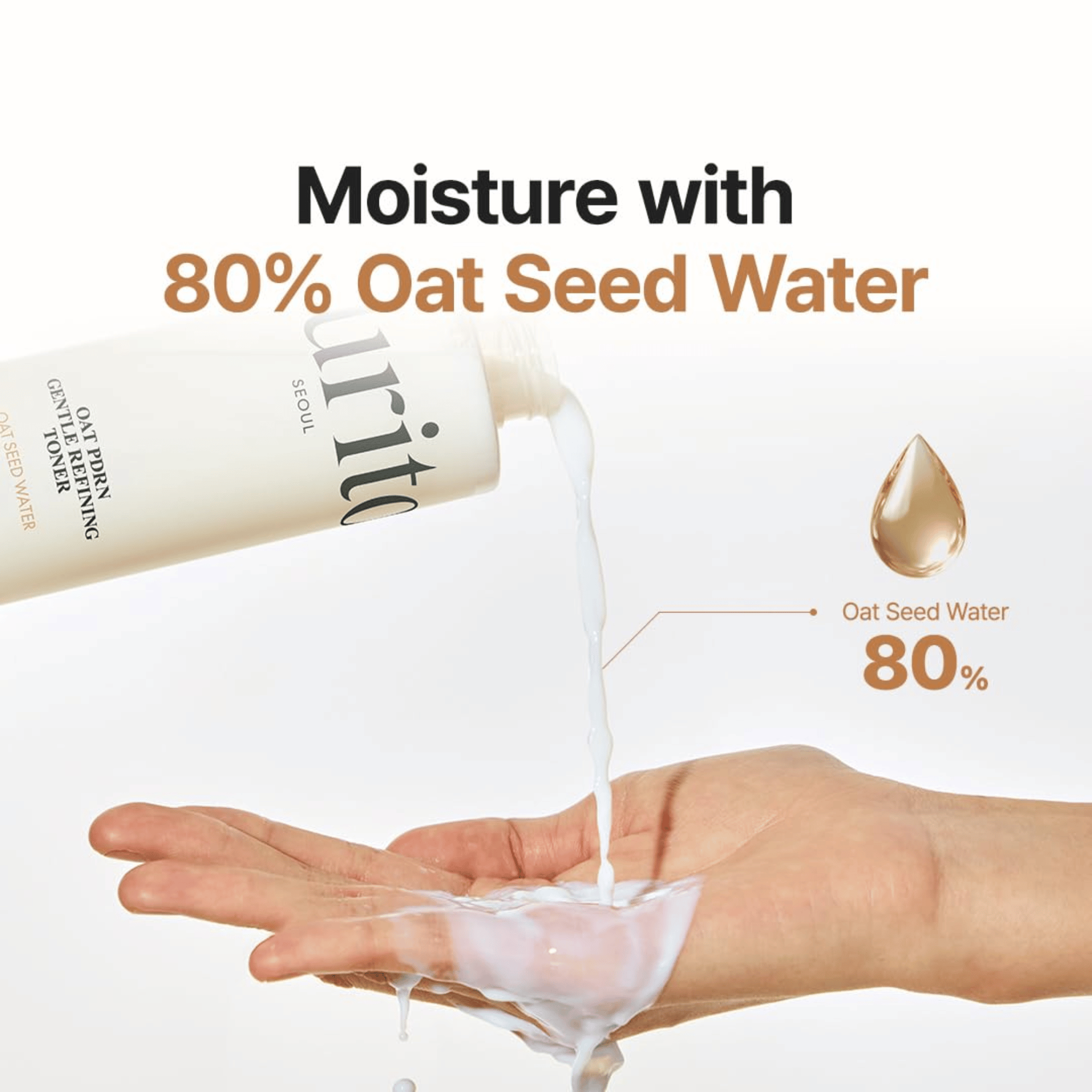 Purito Seoul Oat PDRN Gentle Refining Toner 200ml - cosmadic