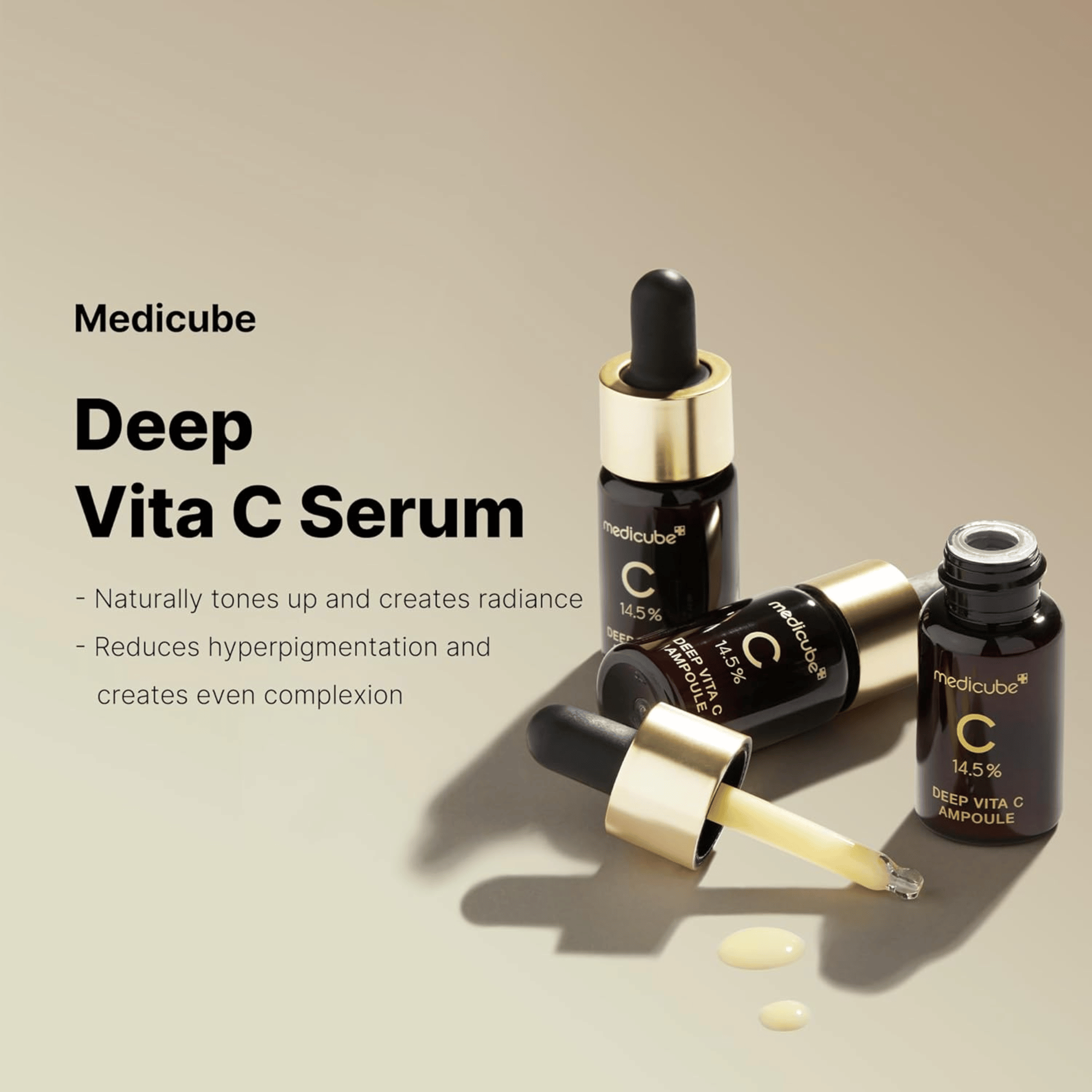 Medicube Deep Vita C Ampoule 2.0 - cosmadic