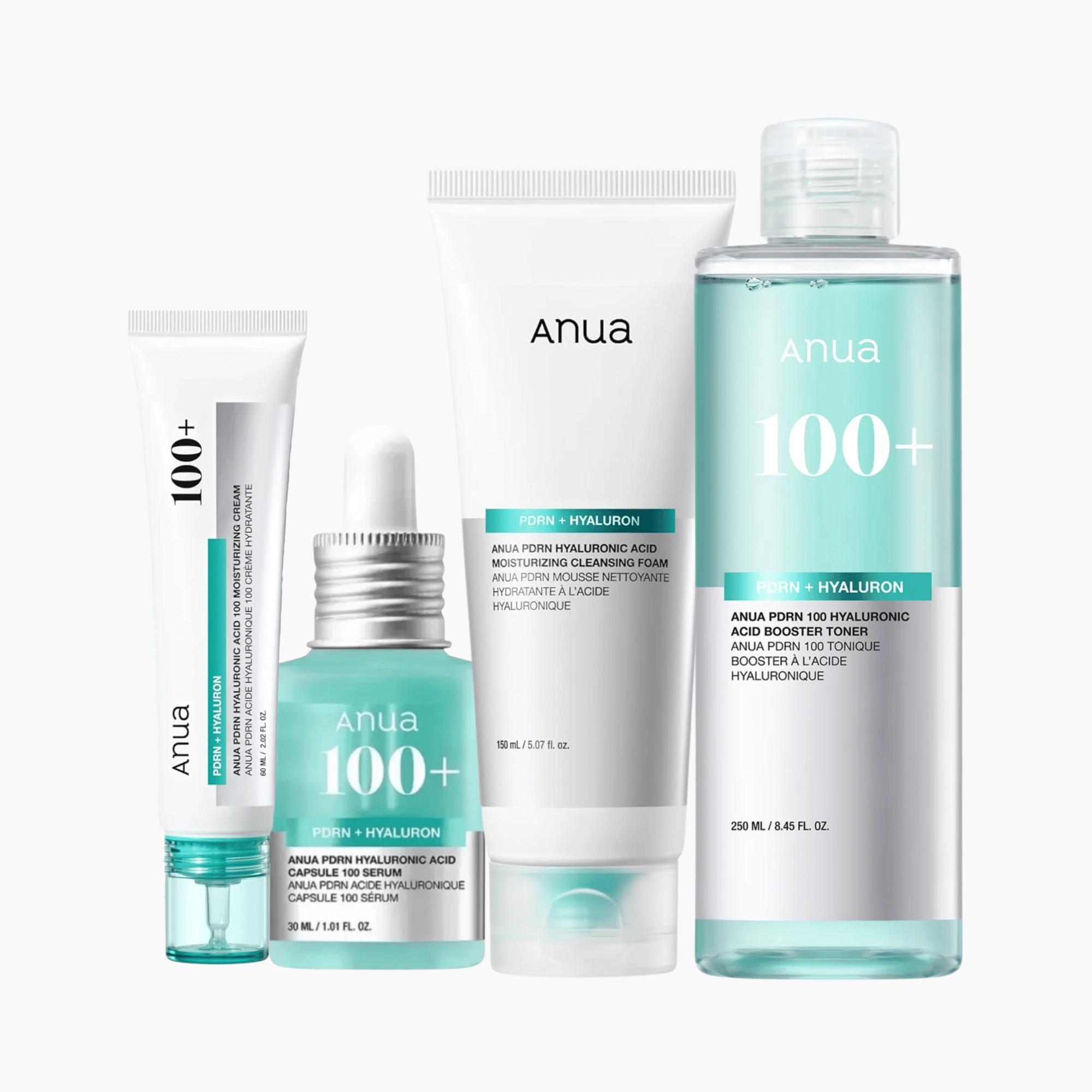 Anua PDRN Hyaluronic Acid 4-Step Regeneration Set - cosmadic