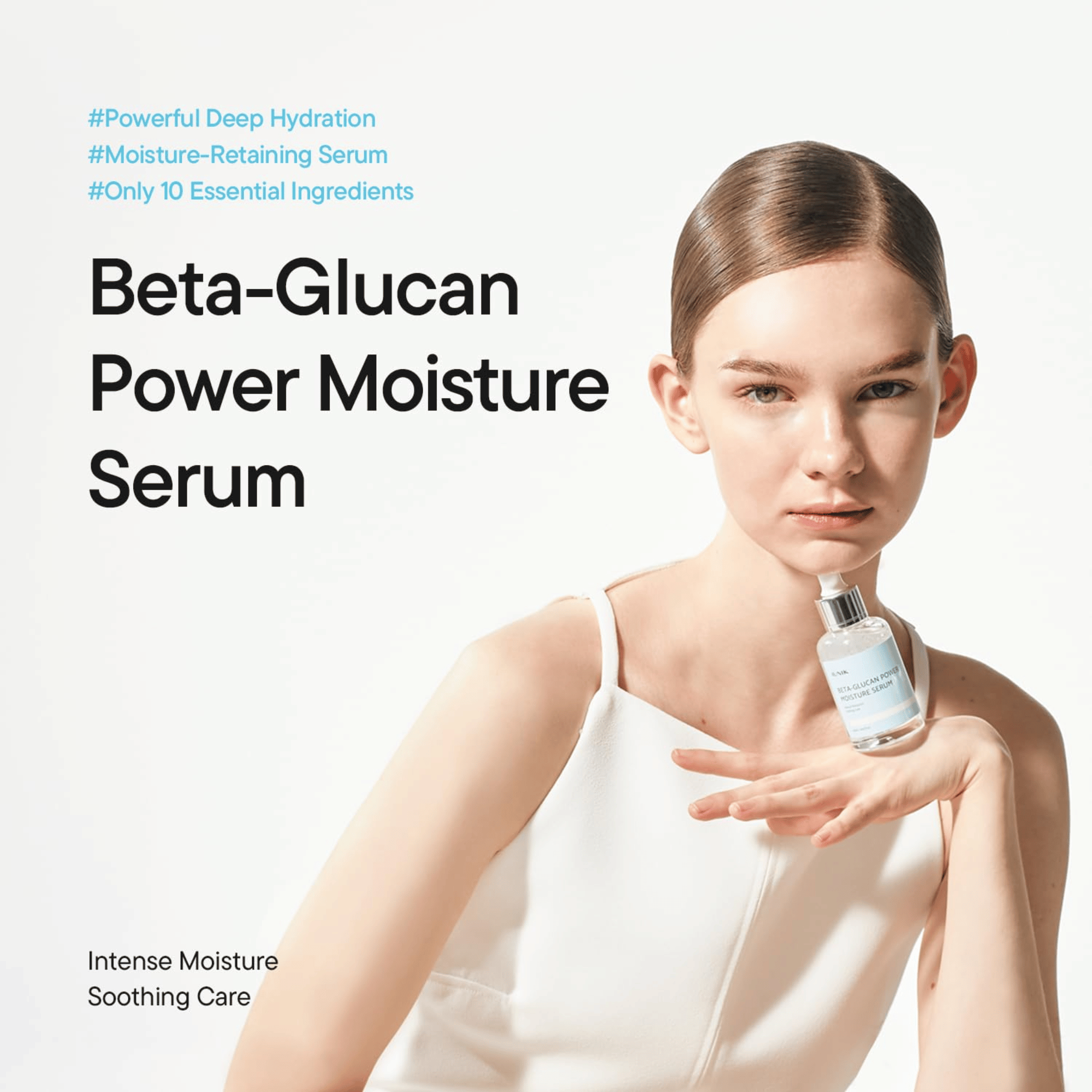 iUNIK Beta-Glucan Power Moisture Serum 50ml - cosmadic
