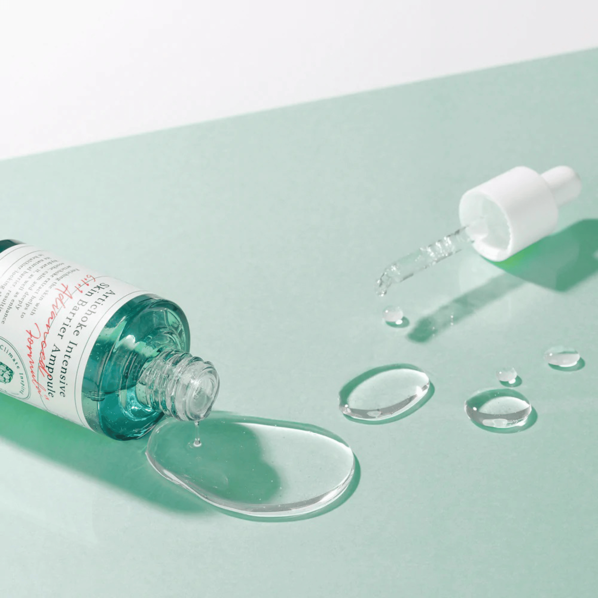 Textur des Serums der AXIS-Y Artichoke Intensive Skin Barrier Ampoule