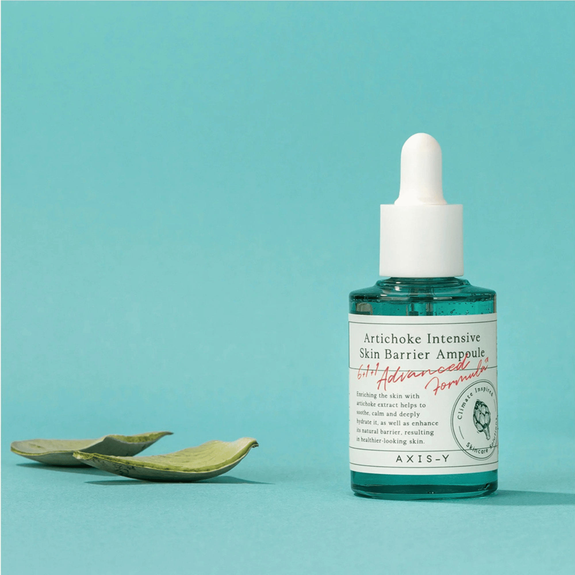 AXIS-Y Artichoke Intensive Skin Barrier Ampoule mit einer Abbildung einer Artichoke