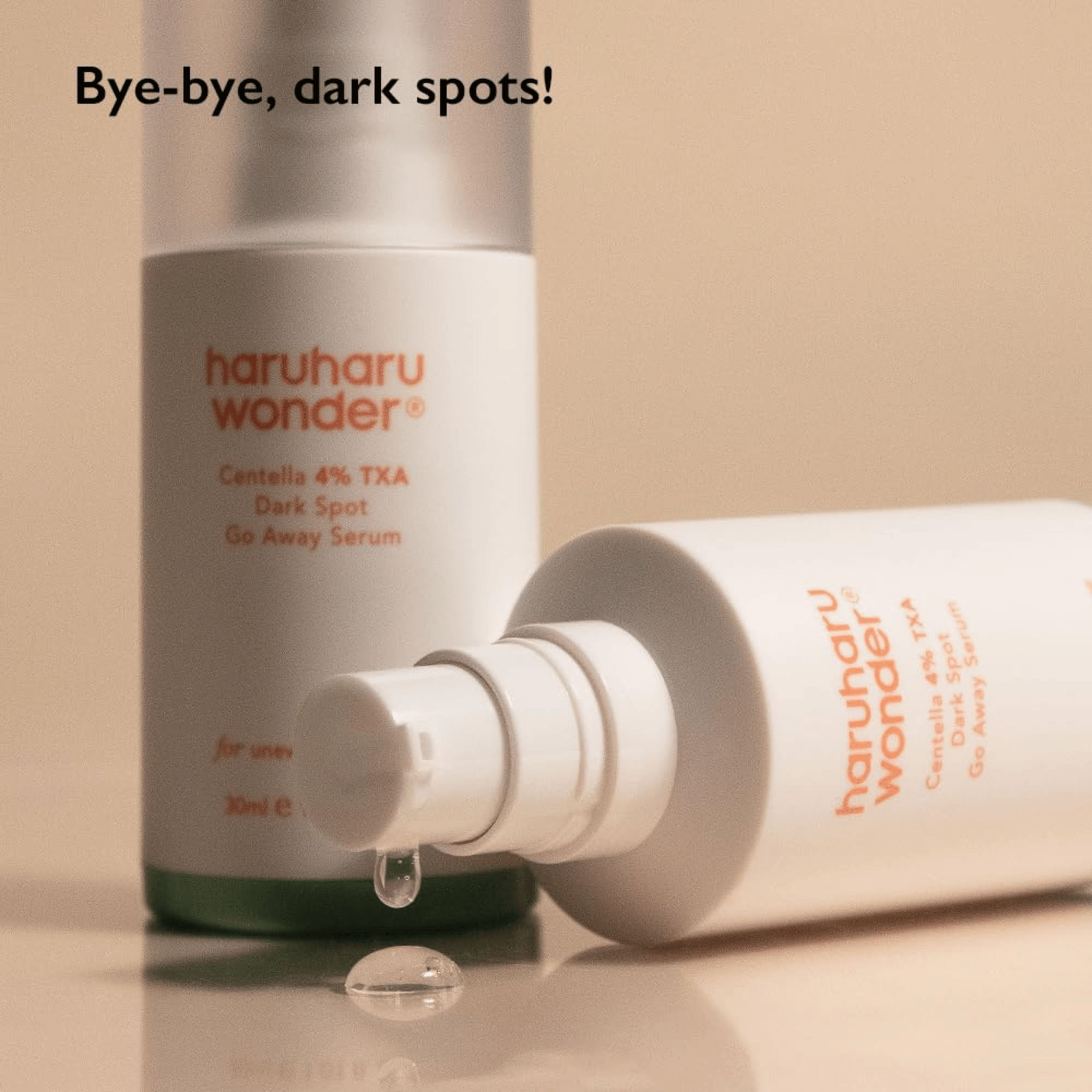 HaruHaru Wonder Centella 4% TXA Dark Spot Go Away Serum 30ml - cosmadic