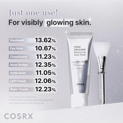COSRX PDRN Exosome Skinplaning Glaze Mask 50ml - cosmadic