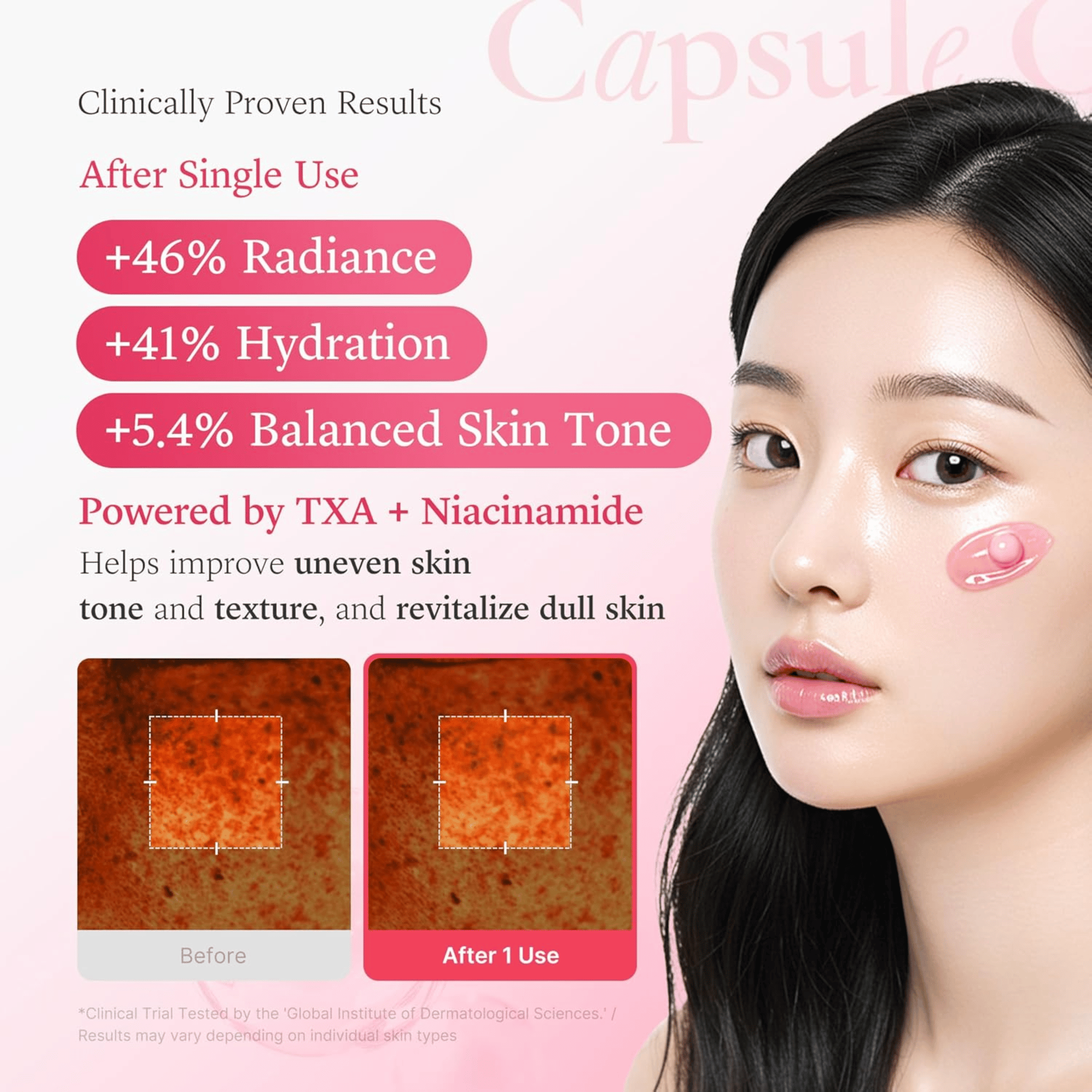 Medicube TXA Niacinamide Capsule Cream 55g - cosmadic
