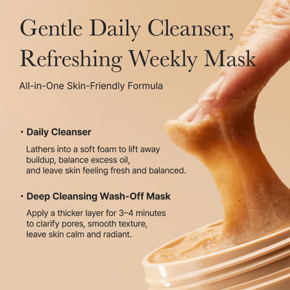 Arencia Calendula Rice Mochi Cleanser - cosmadic