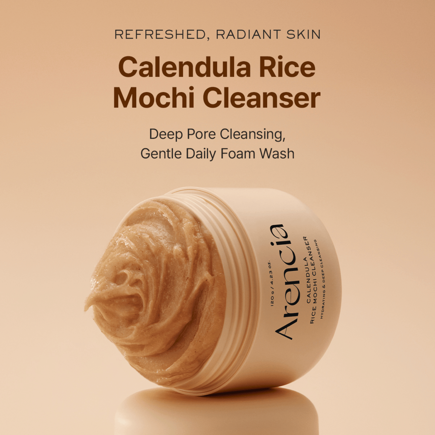 Arencia Calendula Rice Mochi Cleanser - cosmadic