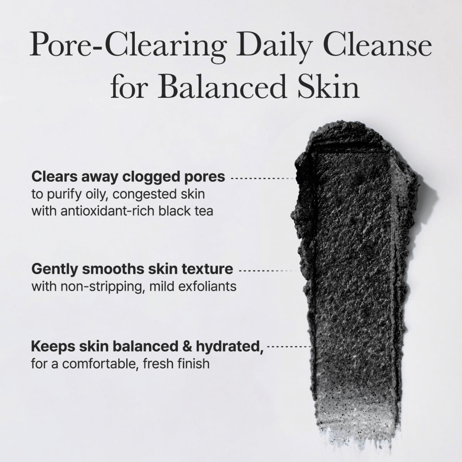 Arencia Black Tea Rice Mochi Cleanser - cosmadic