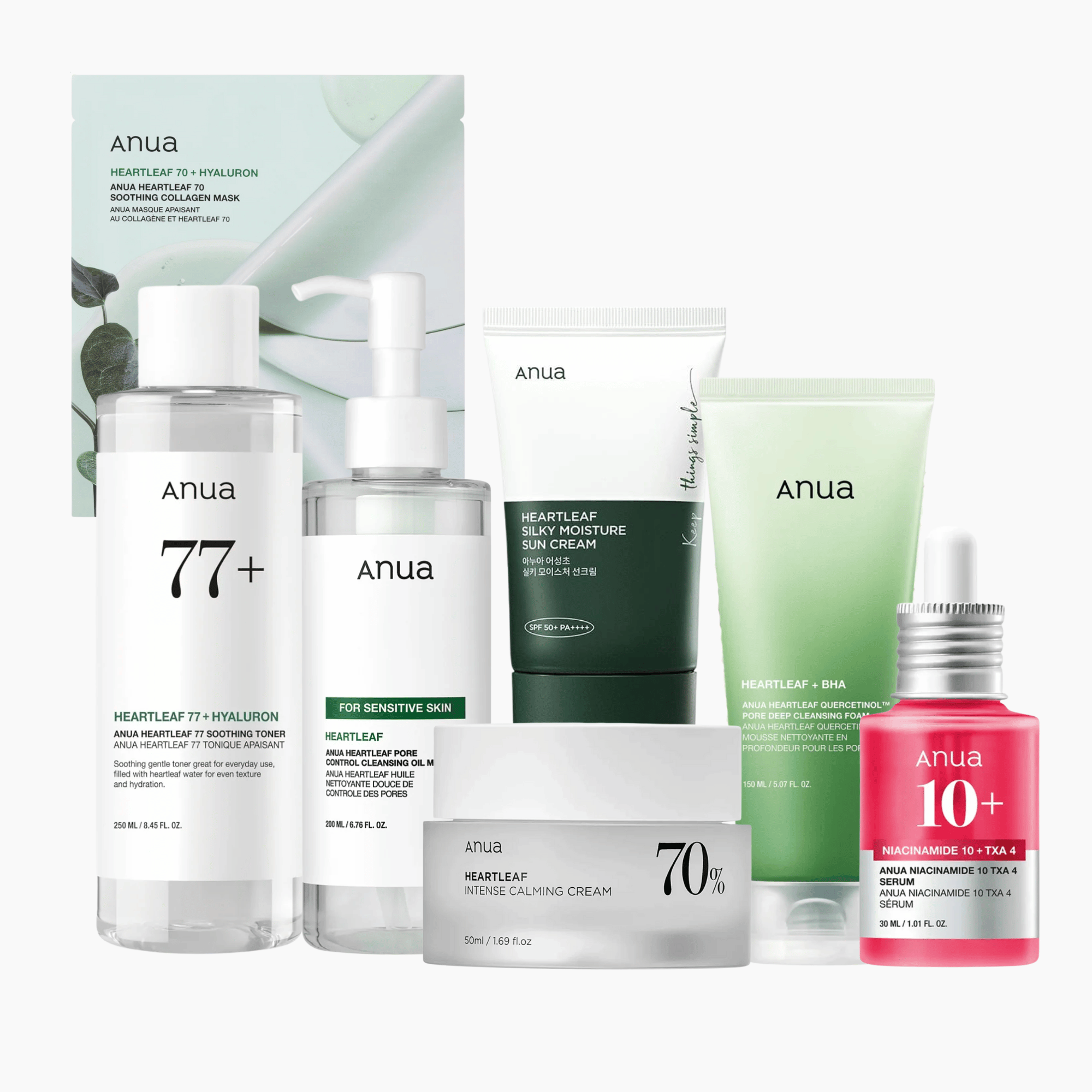 Anua Complete Skincare Set - cosmadic