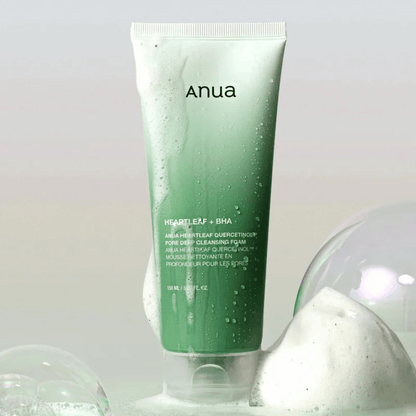 Anua Heartleaf Quercetinol Pore Deep Cleansing Foam 150ml - cosmadic