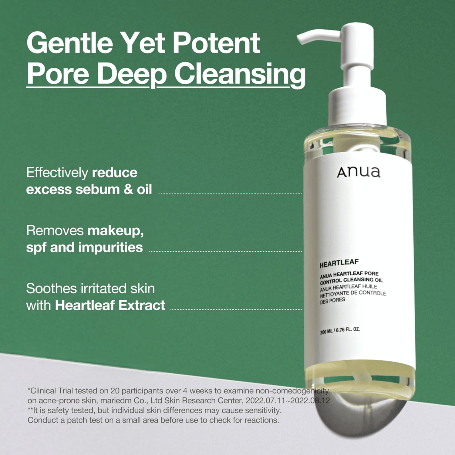 Anua Heartleaf Pore Control Cleansing Oil 200ml - cosmadic