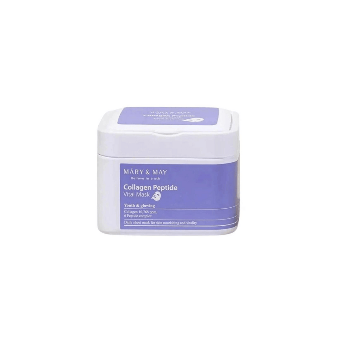 MARY &amp; MAY Collagen Peptide Vital Mask 30 Stk