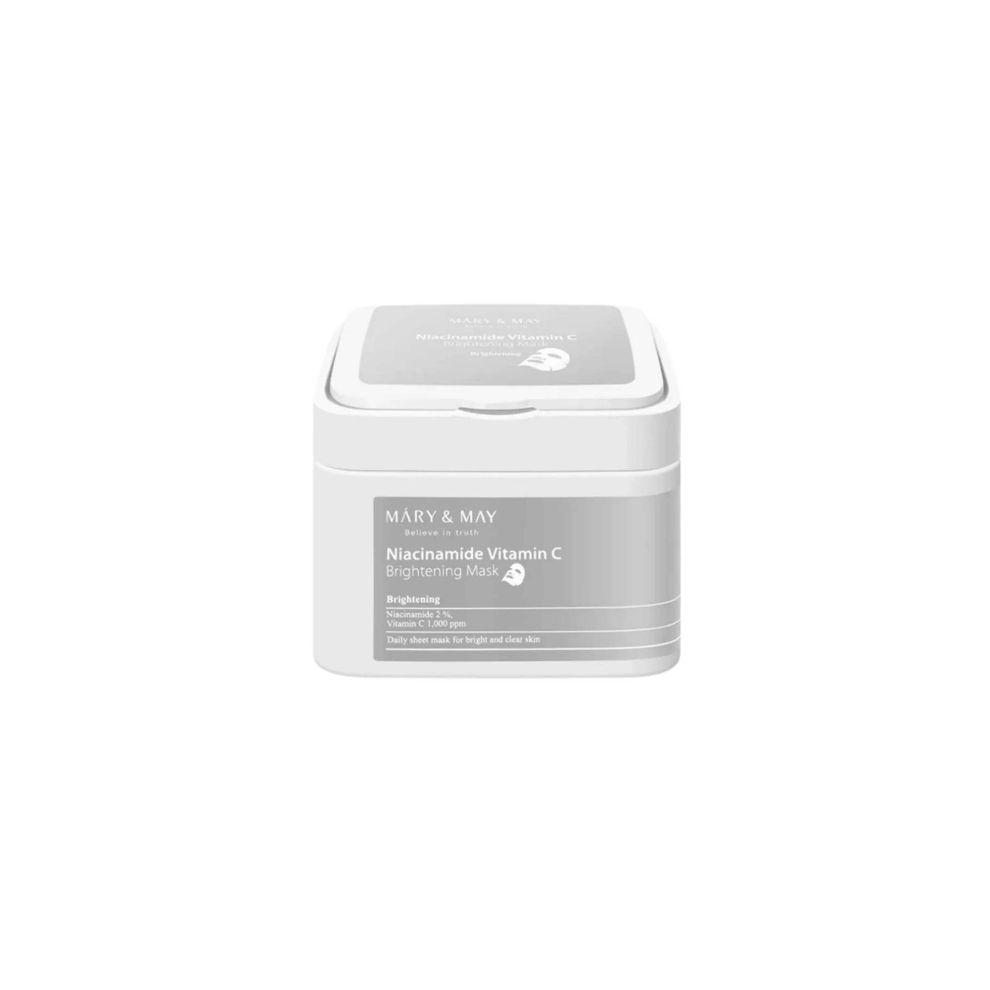 MARY &amp; MAY Niacinamide Vitamin C Brightening Mask 30Stk