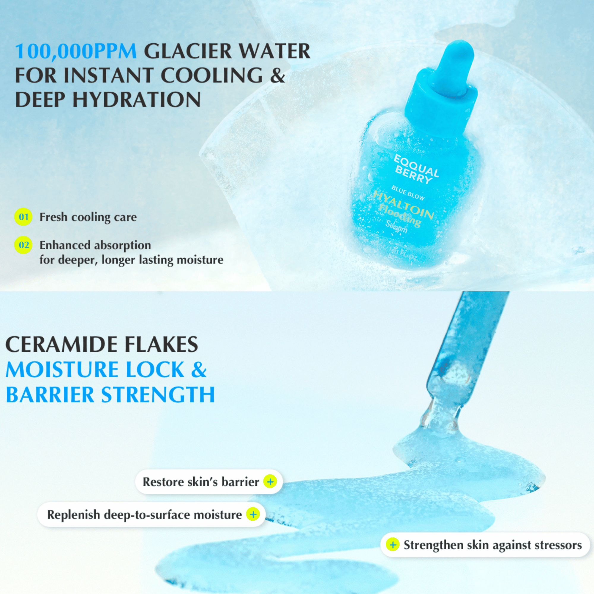 EQQUALBERRY Hyaltoin Flooding Serum 30ml