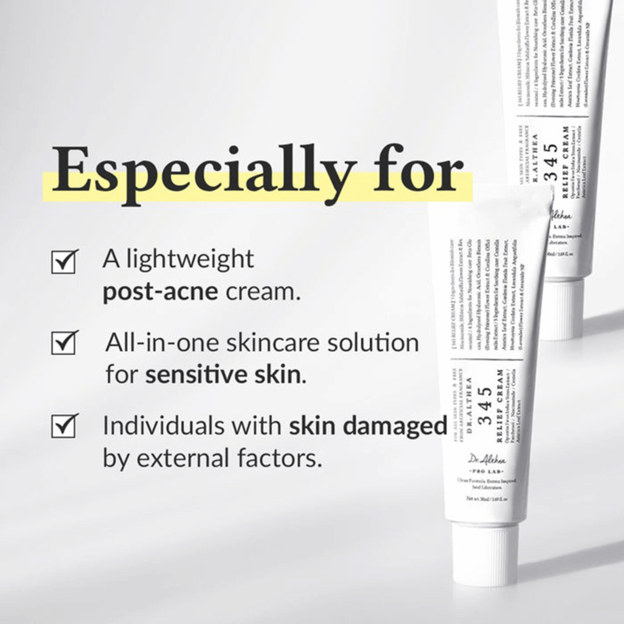 Dr. Althea 345 Relief Cream 50ml - cosmadic