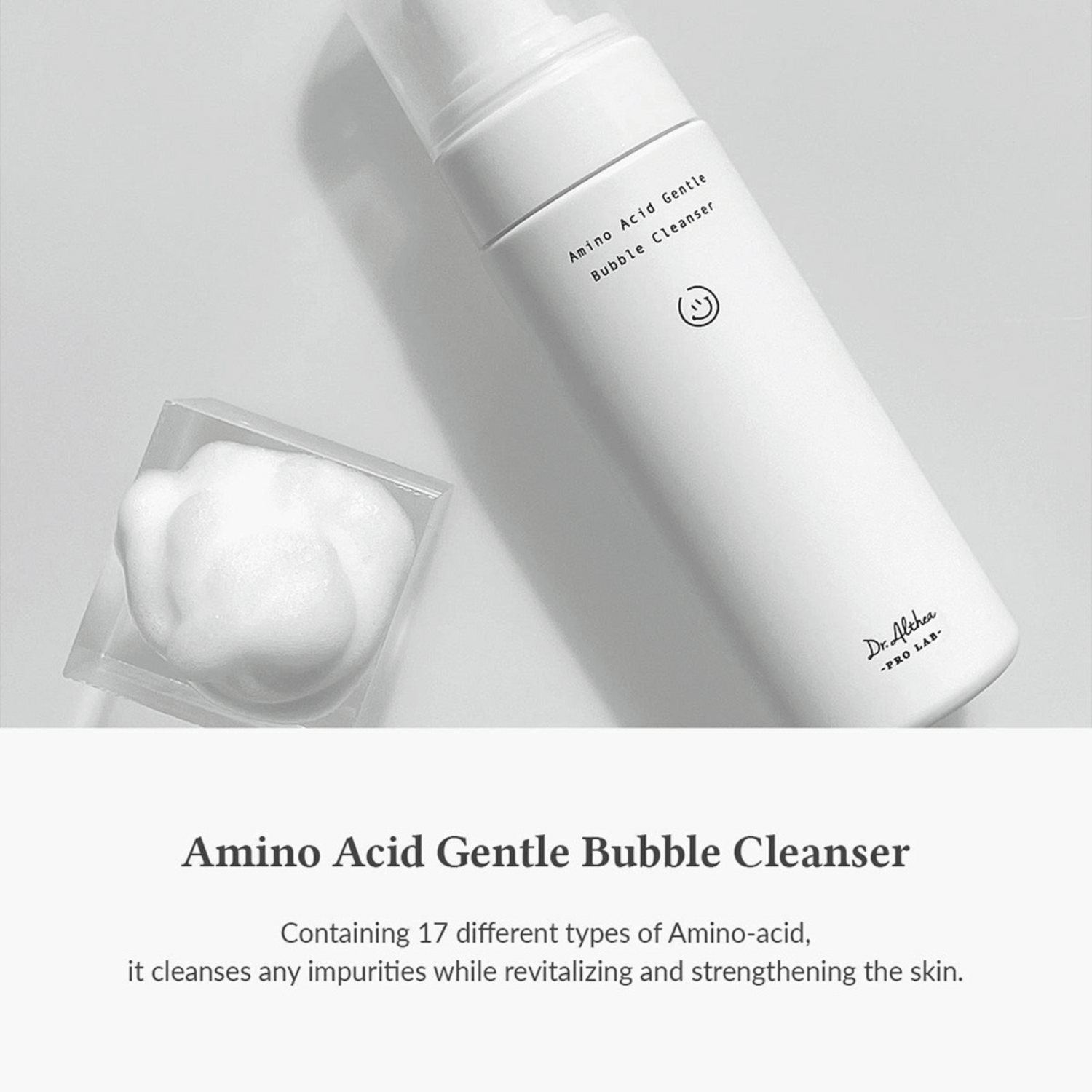 Dr. Althea Amino Acid Gentle Bubble Cleanser 140ml - cosmadic