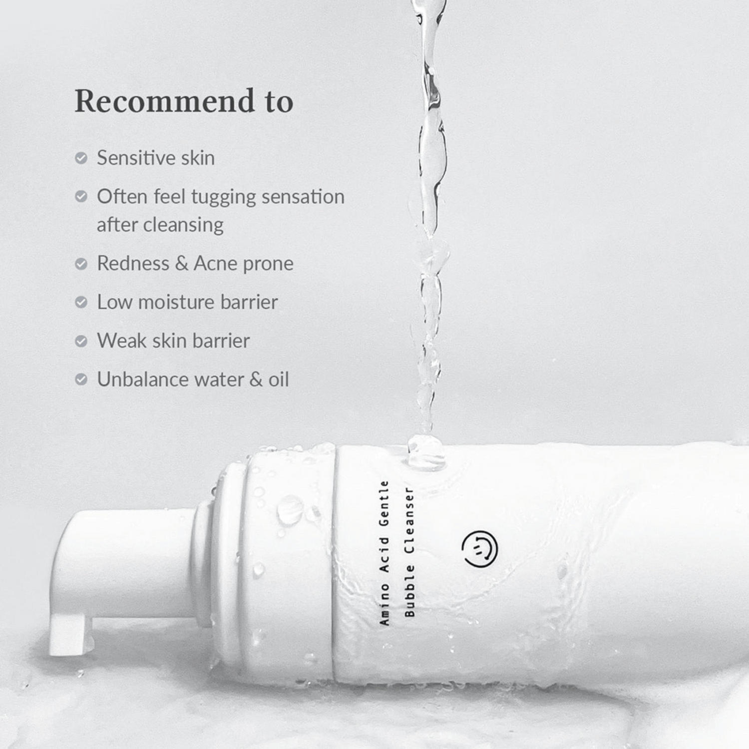 Dr. Althea Amino Acid Gentle Bubble Cleanser 140ml - cosmadic