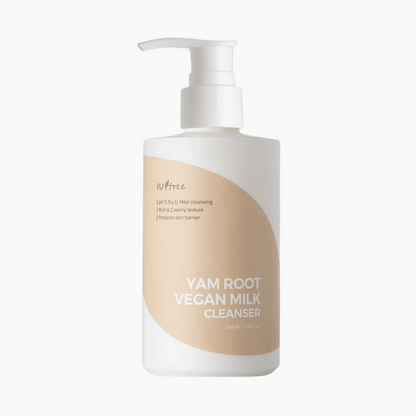 Isntree Yam Root Vegan Milk Cleanser 220ml - cosmadic