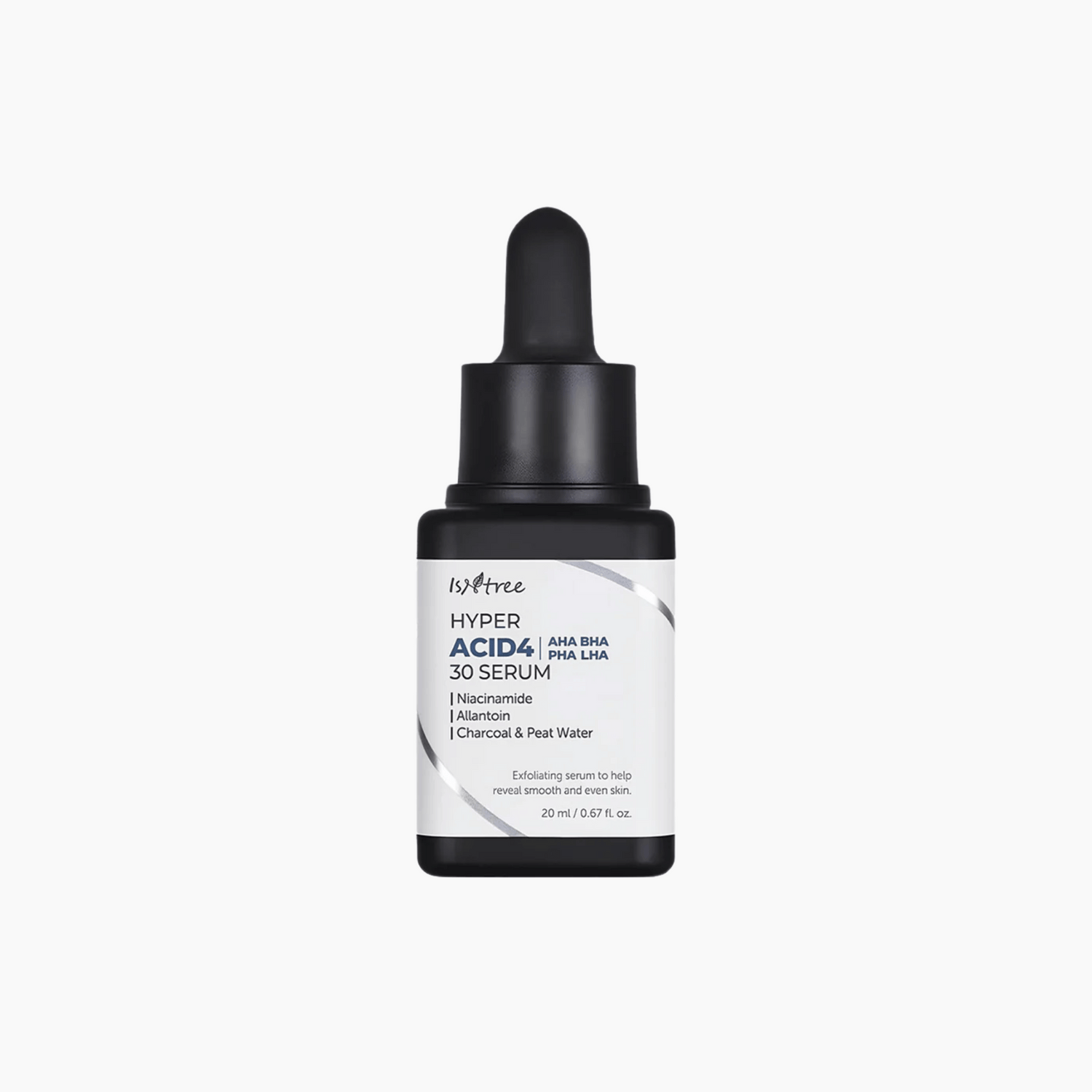 Isntree Hyper Acid4 AHA BHA PHA LHA 30 Serum 20ml - cosmadic