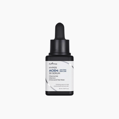 Isntree Hyper Acid4 AHA BHA PHA LHA 30 Serum 20ml - cosmadic