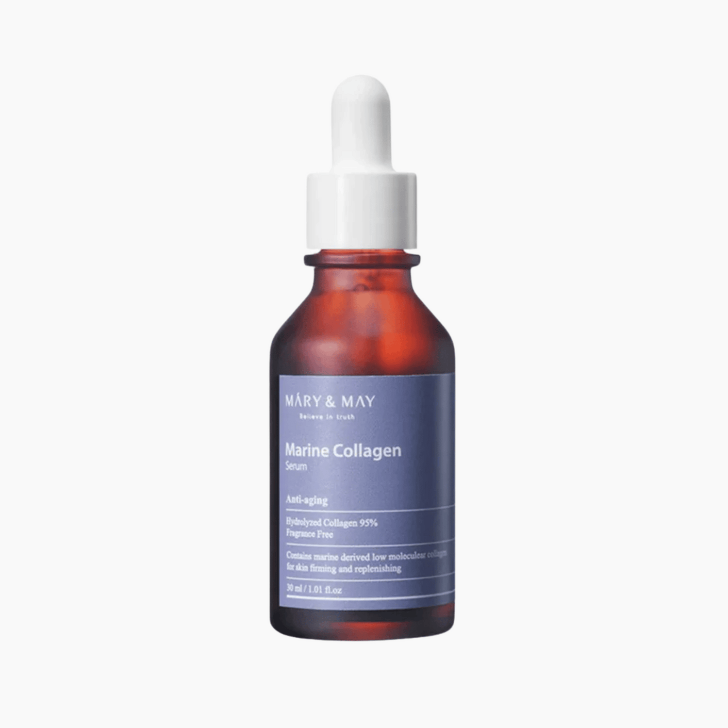 MARY &amp; MAY Marine Collagen Serum 30ml - cosmadic