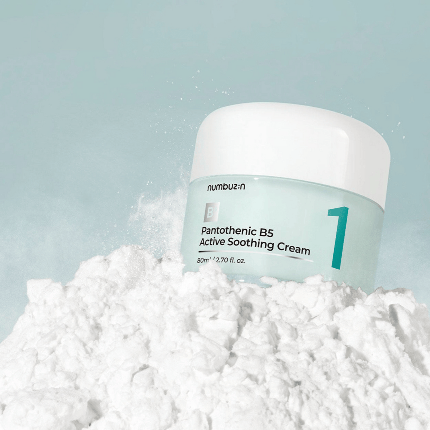 Numbuzin No.1 Pantothenic B5 Active Soothing Cream 80ml - cosmadic