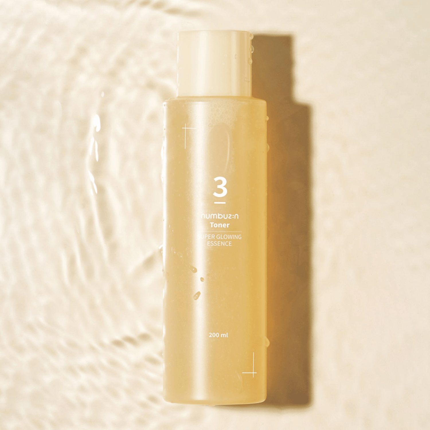 Numbuzin No.3 Super Glowing Essence Toner 200ml - cosmadic