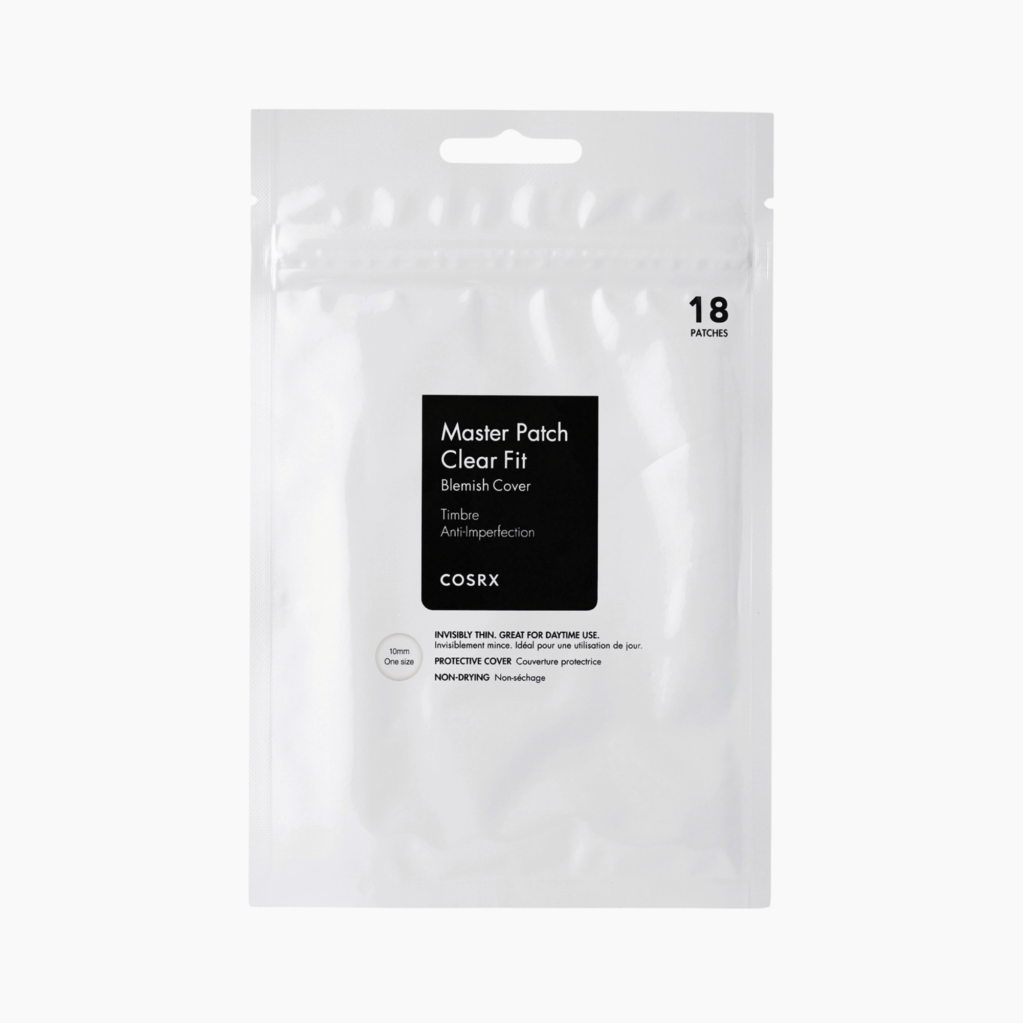 COSRX Master Patch Clear Fit Blemish Cover 18 Patches