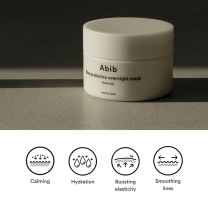 Abib Rice Probiotics Overnight Mask Barrier Jelly 80ml