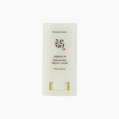 Beauty of Joseon Matte Sun Stick Mugwort &amp; Camelia SPF50+ 18g