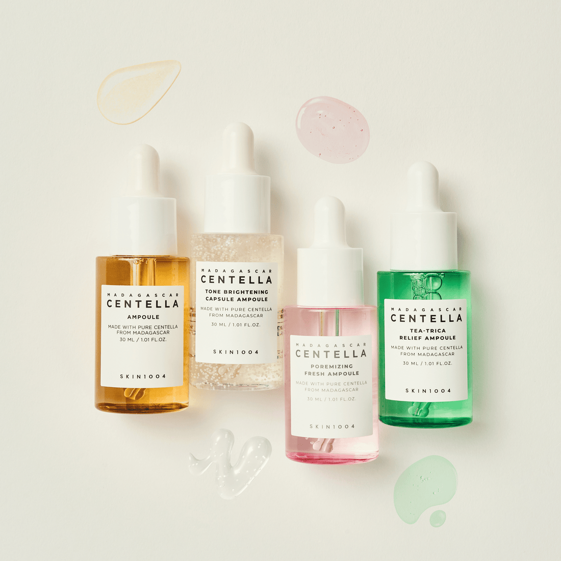 Skin1004 Madagascar Centella Ampoule Kit Set 4x30ml