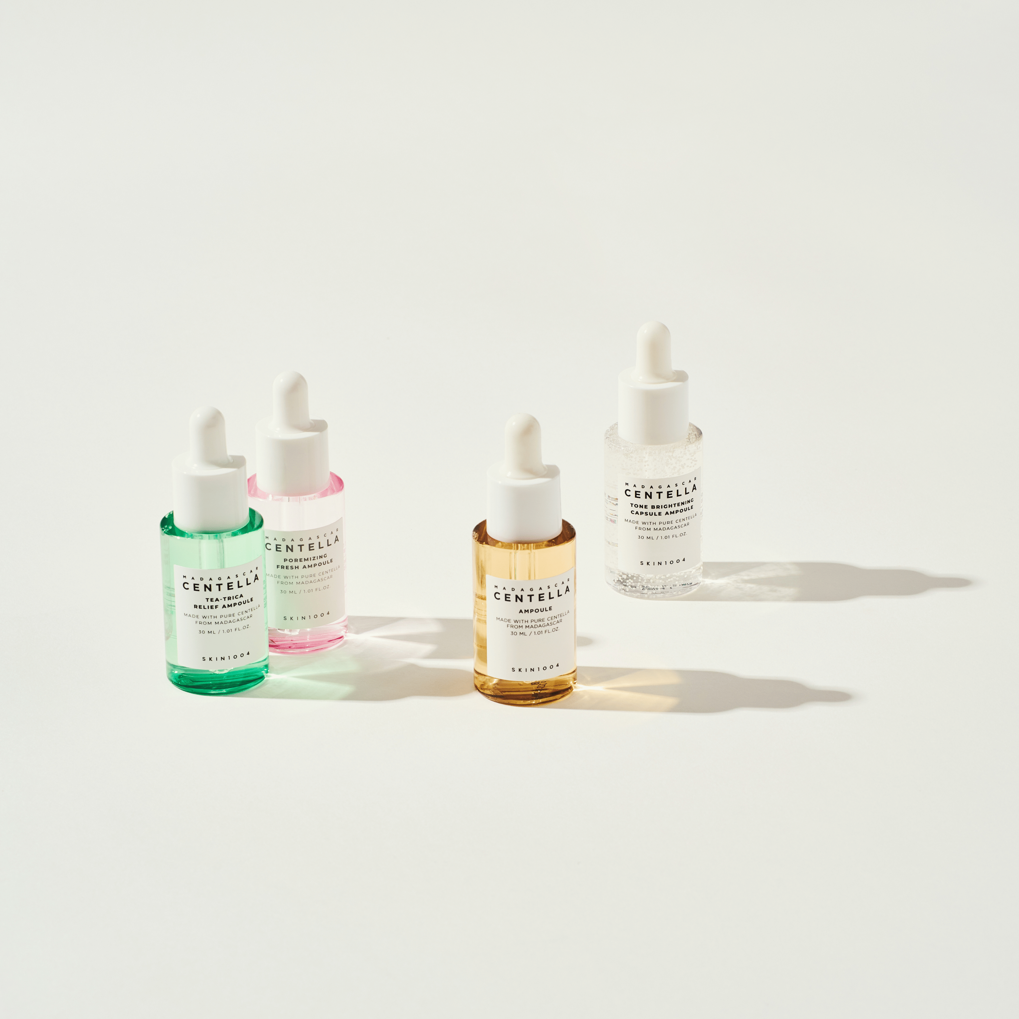 Skin1004 Madagascar Centella Ampoule Kit Set 4x30ml