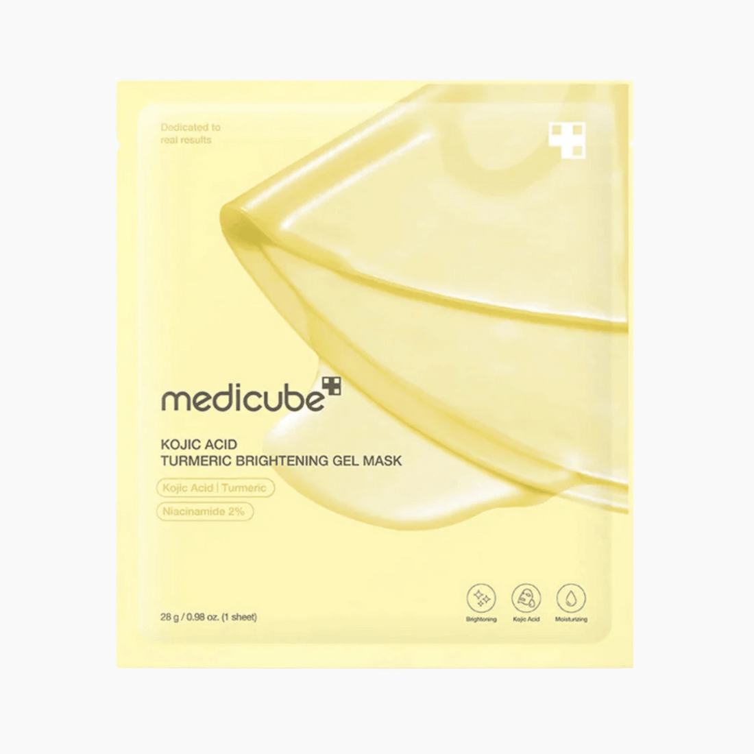 Medicube Kojic Acid Turmeric Brightening Gel Mask 28g