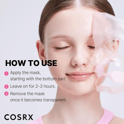 COSRX The Peptide Collagen Lifting Glow Hydrogel Mask 3 Stück