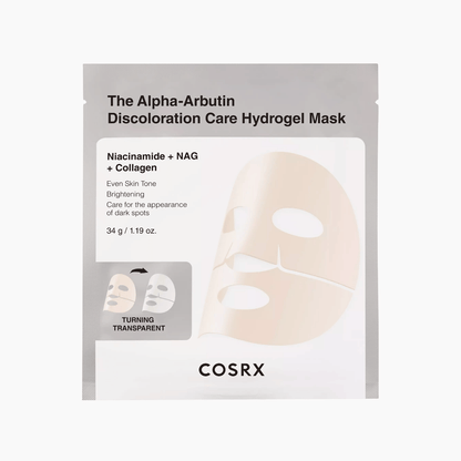 COSRX The Alpha-Arbutin Discoloration Care Hydrogel Mask 3 Stück
