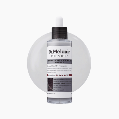 Dr.Melaxin Peel Shot Exfoliating Black Rice Ampoule 80ml