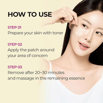 Dr.Melaxin Cemenrete Calcium Volume Eye Patch 60Stk