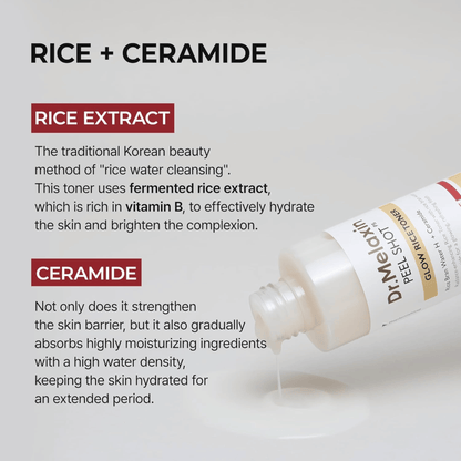 Dr.Melaxin Peel Shot Glow White Rice Toner 200ml