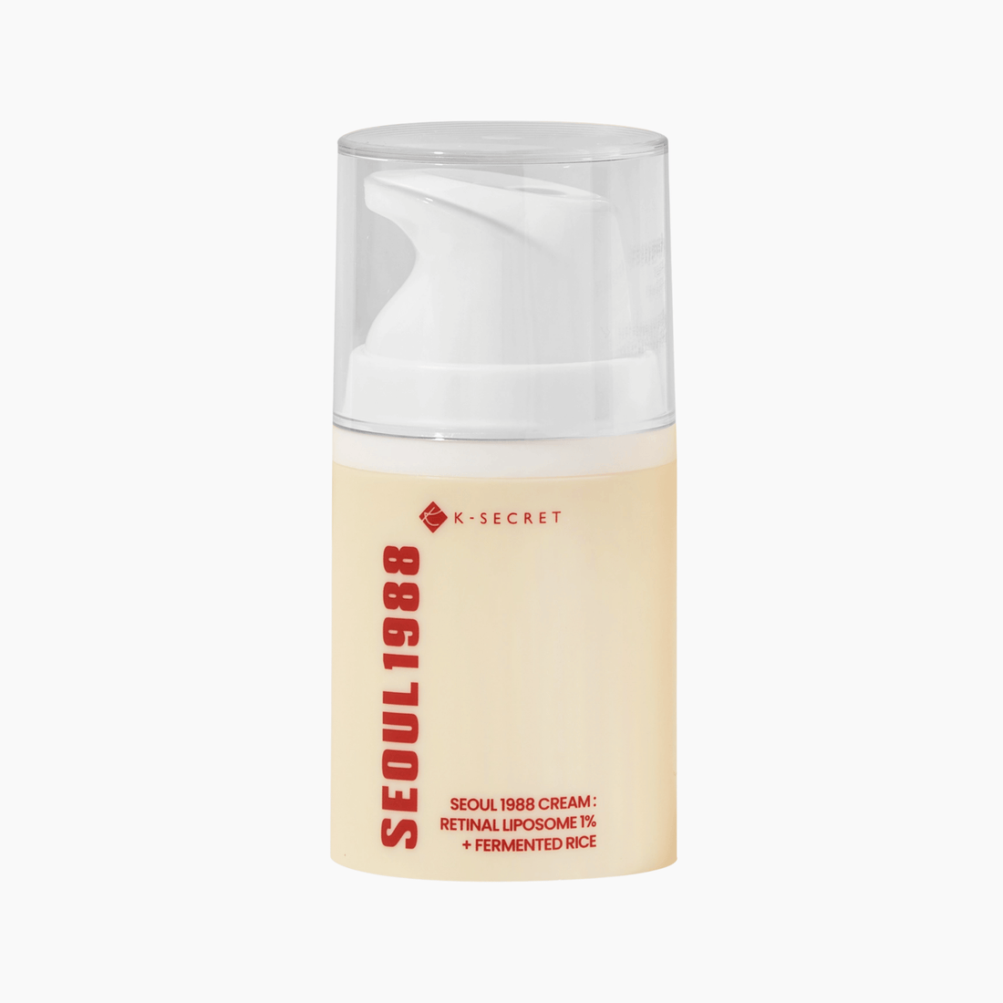K-Secret SEOUL 1988 Cream: Retinal Liposome 1% + Fermented Rice 50ml