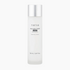 Transparente Flasche des TIRTIR Milk Skin Toner Light 150ml mit silbernem Deckel auf weißem Hintergrund für feuchtigkeitsspendende Pflege