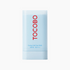Helles Produktfoto der Tocobo Cotton Soft Sun Stick SPF50 PA++++ Sonnenpflege auf weißem Hintergrund, minimalistisches Design