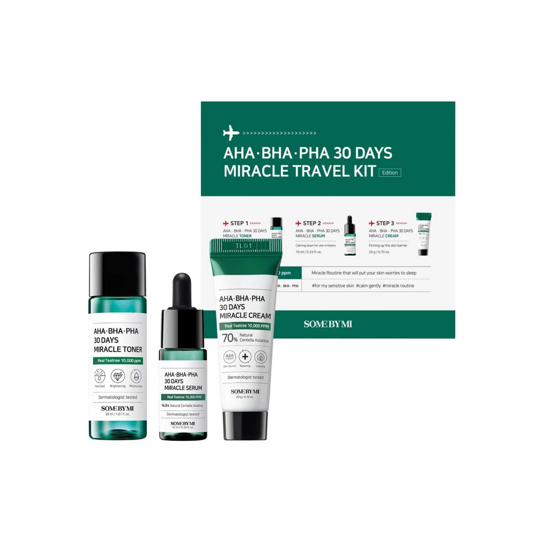 SOME BY MI AHA-BHA Miracle Travel Kit 3Stk