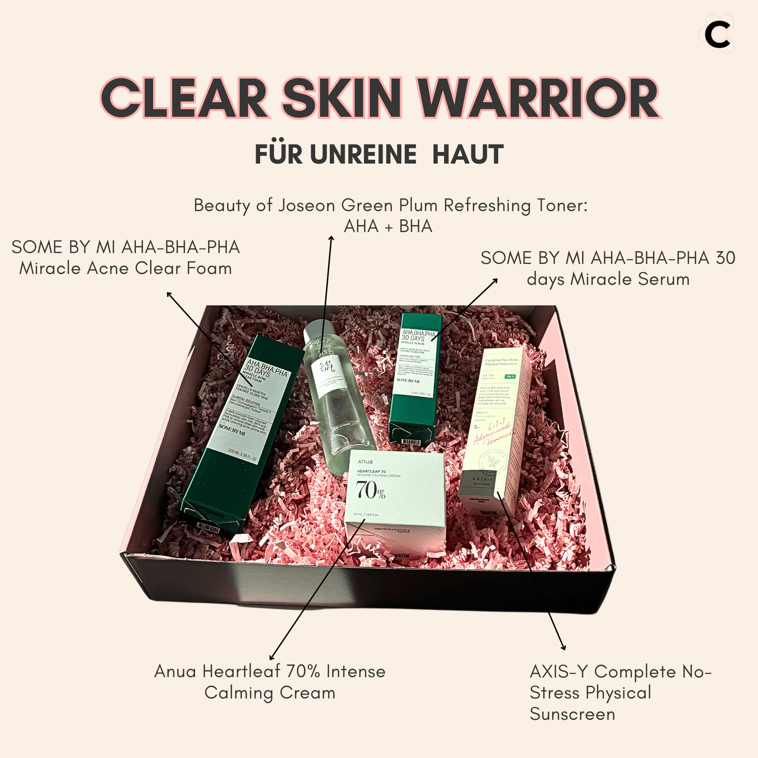 Clear Skin Warrior für unreine Haut