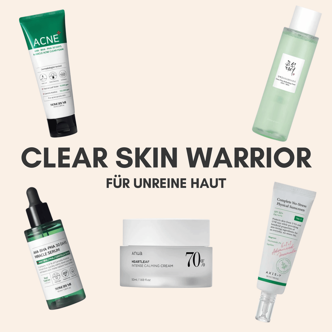 Clear Skin Warrior für unreine Haut