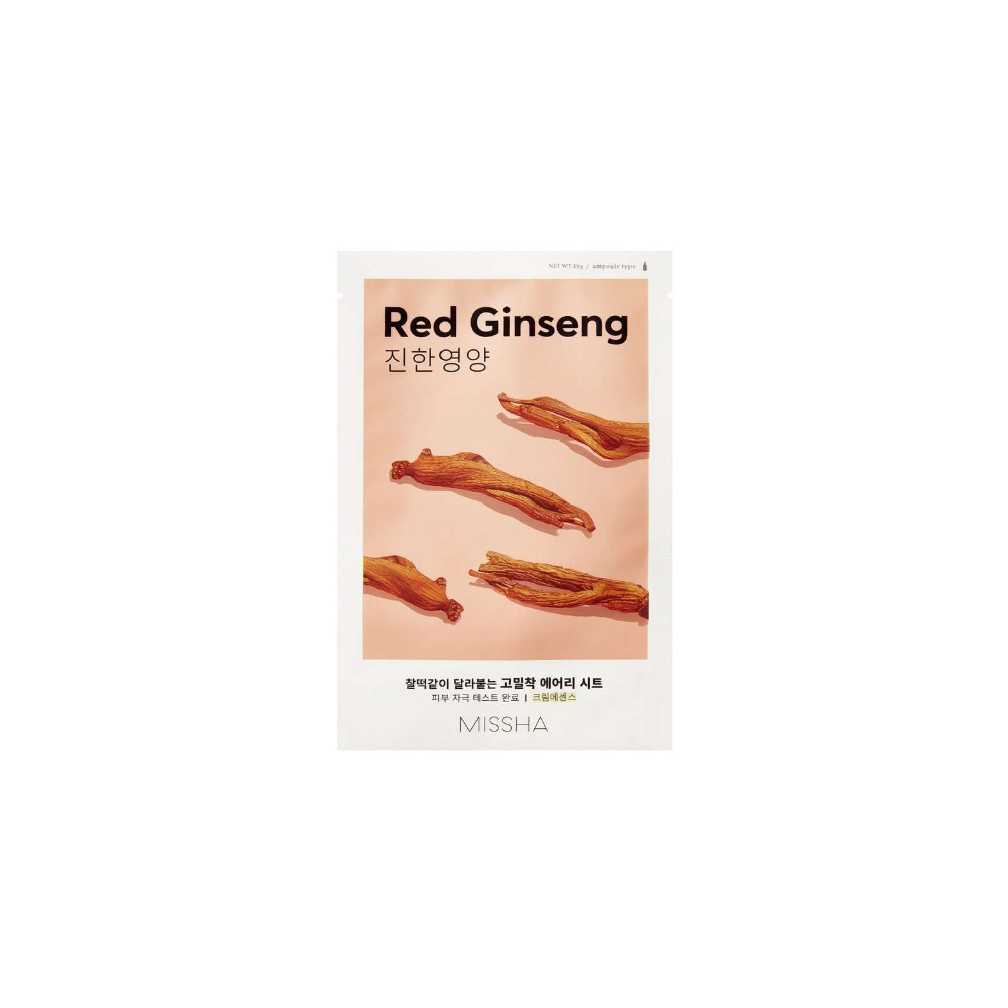 MISSHA Airy Fit Sheet Mask (Red Ginseng)