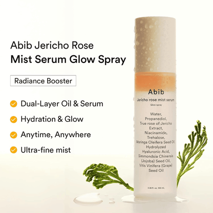 Abib Jericho Rose Mist Serum Glow Spray 100ml - cosmadic