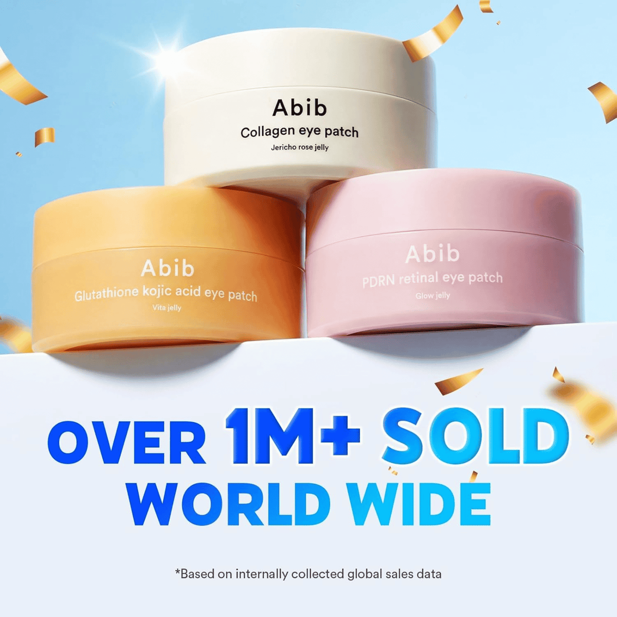 Abib Glutathione Kojic Acid Eye Patch 60Stk - cosmadic