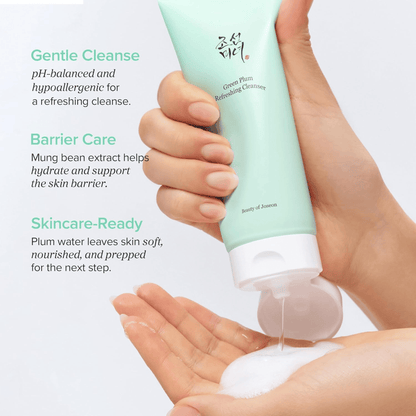 Beauty of Joseon Green Plum Refreshing Cleanser - cosmadic