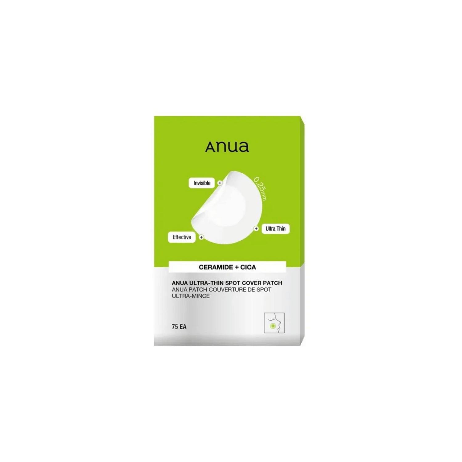 Anua Ceramide + Cica Ultra-Thin Spot Cover Patch 75Stk.